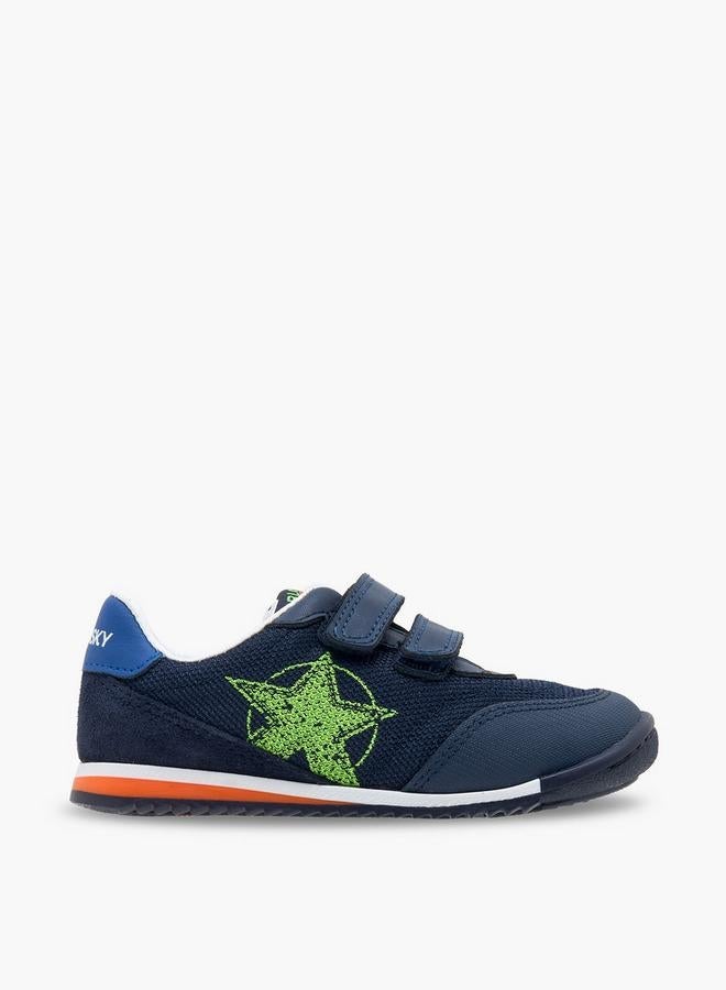 Pablosky Sports Shoes With Hook & Loop Closure, Printed - Image 1