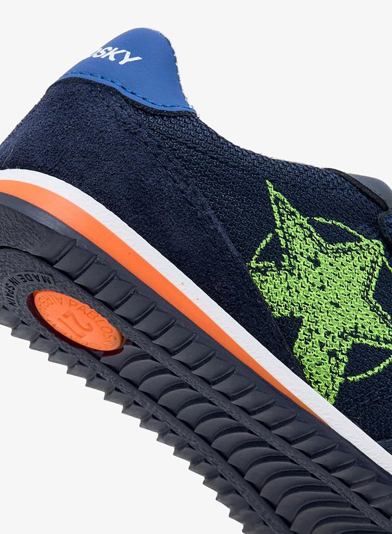 Pablosky Sports Shoes With Hook & Loop Closure, Printed - Image 5