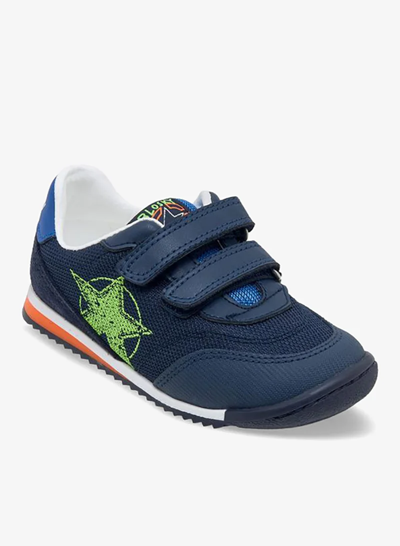 بابلوسكي Sports Shoes With Hook & Loop Closure, Printed