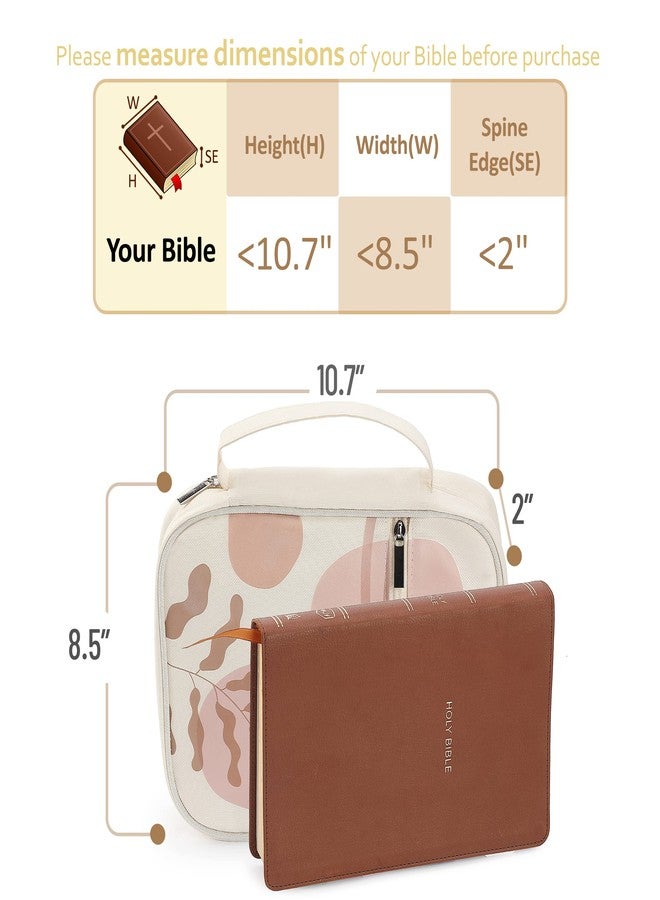 Mr. Pen- Bible Cover Case, Carrying Book Case with Durable Handle and Zippered Pocket, Bible Protective Church Bag for Men & Women, Christian Gifts, Boho - Image 3