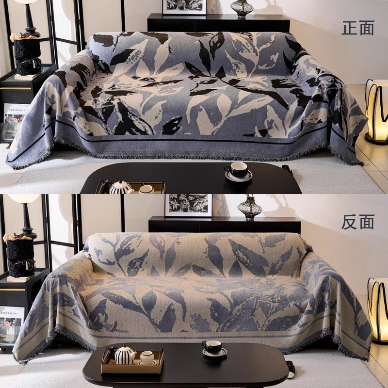 French Sofa Cover High-Grade Sense Internet Popular Sofa Blanket Cover All Seasons Universal Anti-Cat Scratch Sofa Towel - Image 1