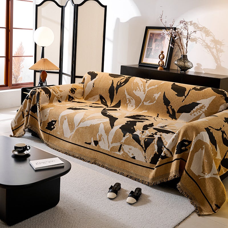 French Sofa Cover High-Grade Sense Internet Popular Sofa Blanket Cover All Seasons Universal Anti-Cat Scratch Sofa Towel - Image 2