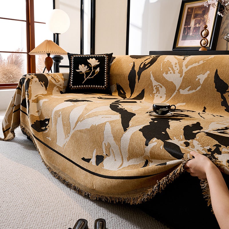 French Sofa Cover High-Grade Sense Internet Popular Sofa Blanket Cover All Seasons Universal Anti-Cat Scratch Sofa Towel - Image 4