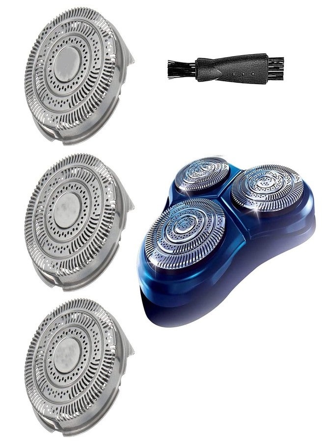 Suleto HQ9 Replacement Heads Blades Compatible with Phillip HQ9 Shaver, HQ9 Razor Heads Shaving Blades Compatible with Noreclo Razor Speedxl Series HQ9070 HQ9080 HQ8240/8260 PT920 8140XL 8150XL - Image 1