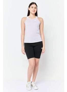 Adidas Women Sportswear Fit Sleeveless Training Vest, Purple  - Image 3