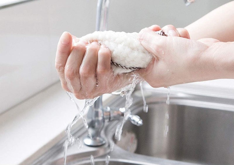 KPNG Cleaning Cloth,Coral Fleece Microfiber Dishcloth,Hangable Dish Washing Towels,Quick Dry Thicken Towel Rag Wipe for Kitchen & Bathroom,Pack of-8 - Image 5