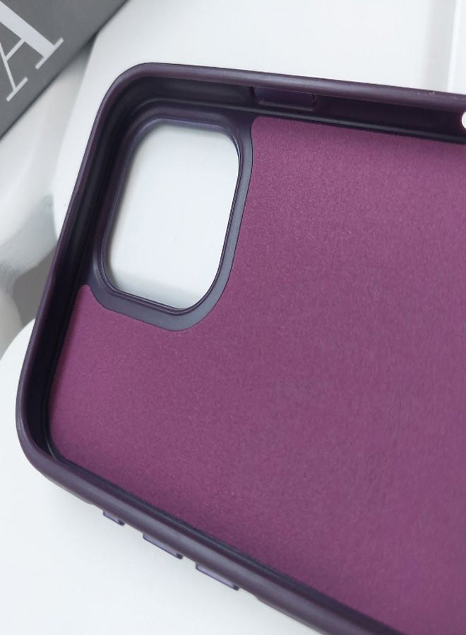 Magnetic Carbon Fiber Back Case for iPhone 16 Pro Max, Rugged Shockproof MagSafe Phone Case, Ultra Slim Case with Padded Interior to Prevent Your Phone's Back from Scratches, Supports Wireless Charging, Heavy Duty Protection and Anti-Scratch, for iPhone 16 Pro Max - Purple  - Image 5