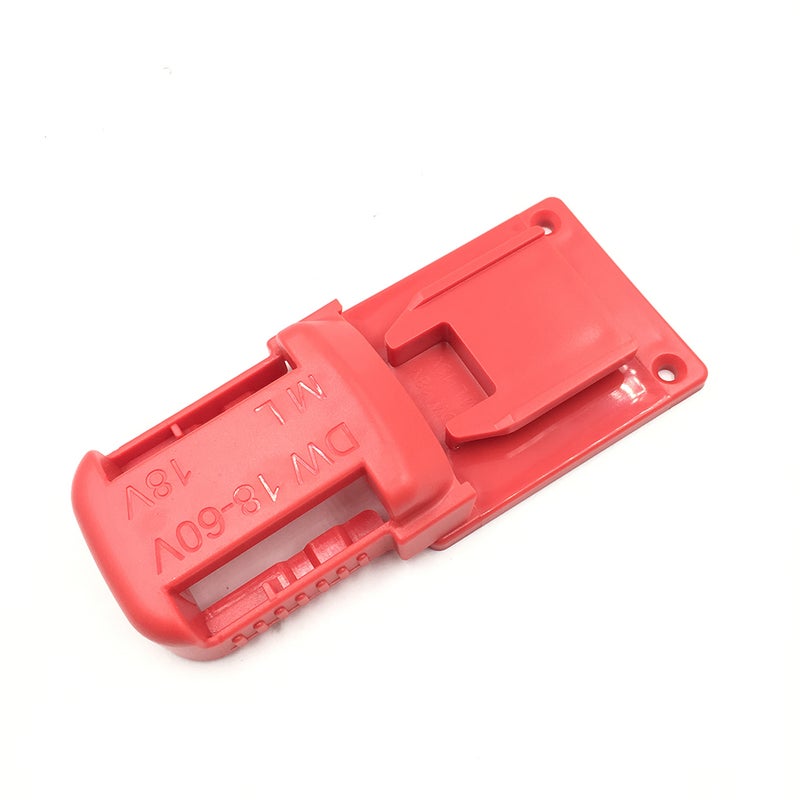Lithium-Ion Batteries Storage Bracket Mount Battery Clip and Electric Tool Base Holder-One Set Replacement for DeWalt 20V and Milwaukee 18V Battery and Tool - Image 3