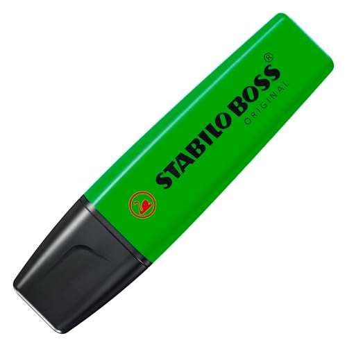 STABILO Highlighter BOSS ORIGINAL - Pack of 4 - Green - Image 2