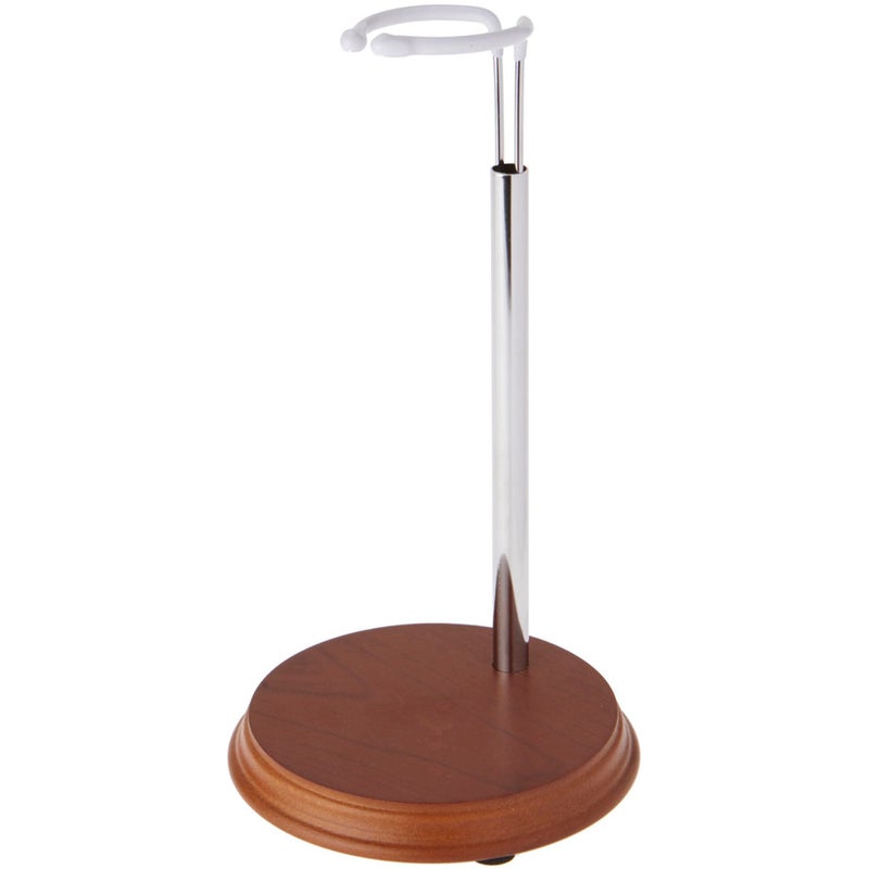 Bards 540053 Chrome and Wood Doll Stand Fits 17 to 22 inch Slim Waist Dolls Waist is 125 to 225 inches Wide