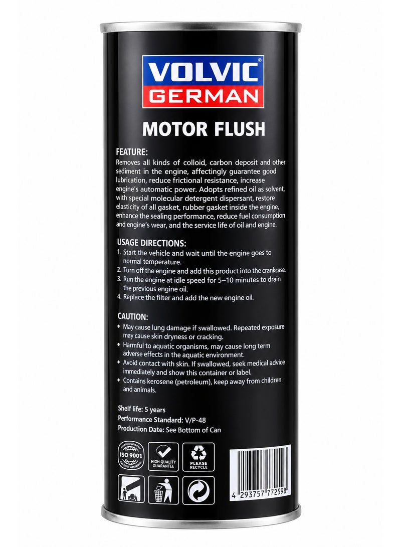 Volvic German Motor Flush V48, 280 g, Pre-Oil Change Engine Cleaning Treatment, Helps Dissolve Carbon Deposits, Sludge and Oxidized Oil Residue from the Lubrication System, Supports Better Oil Flow and Prepares the Engine for Fresh Oil - Image 2