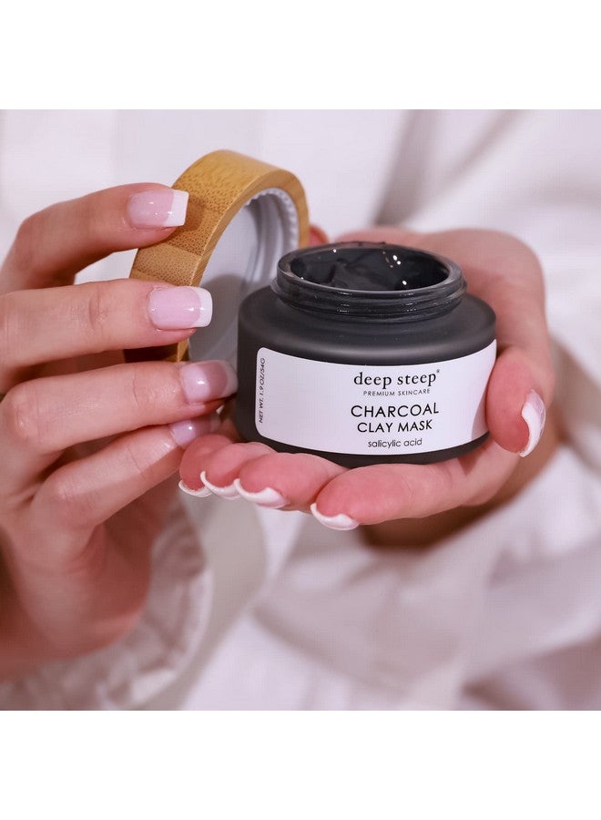 Deep Steep- Skin Care Line- Face Masks (Charcoal Clay Mask, 1.9 oz) - Image 3