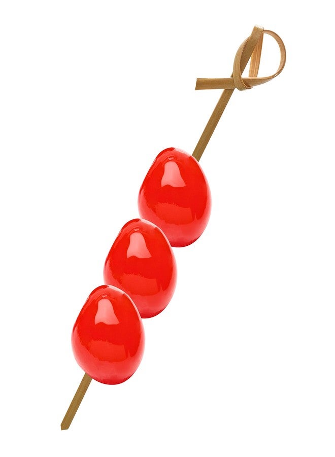 Perfectware 600 Count Bamboo Knot Picks - 4.25 Inches Appetizer, Sandwich, & Cocktail Drinks Skewer. Made of Bamboo. 600 Count. - Image 3