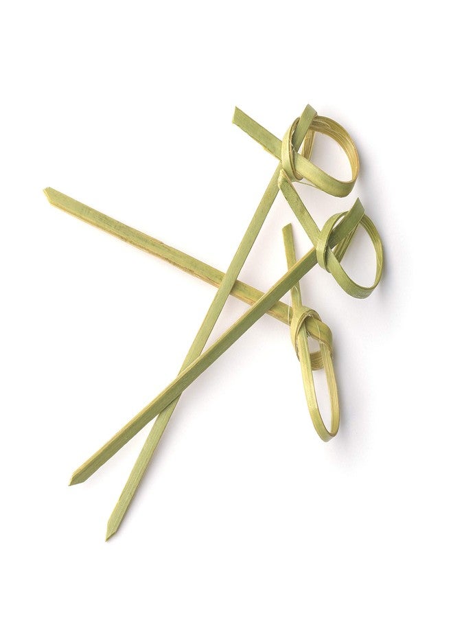 Perfectware 600 Count Bamboo Knot Picks - 4.25 Inches Appetizer, Sandwich, & Cocktail Drinks Skewer. Made of Bamboo. 600 Count. - Image 4