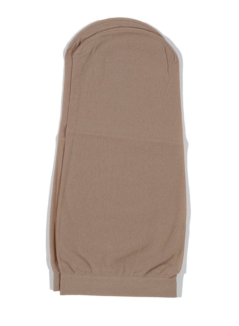 Alsamah Socket Crepe Socks, Ankle-length socks,  semi-sheer 40Den, Matt look Velvet Touch, Reinforced Toe. 2-Pack  - Image 3