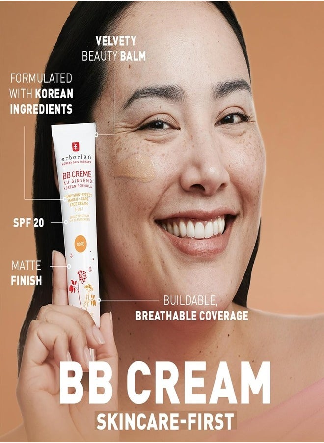 erborian - Erborian BB Cream with Ginseng SPF – 15ml, Clair ,Lightweight Buildable Coverage & Soft Matte Finish - Image 1