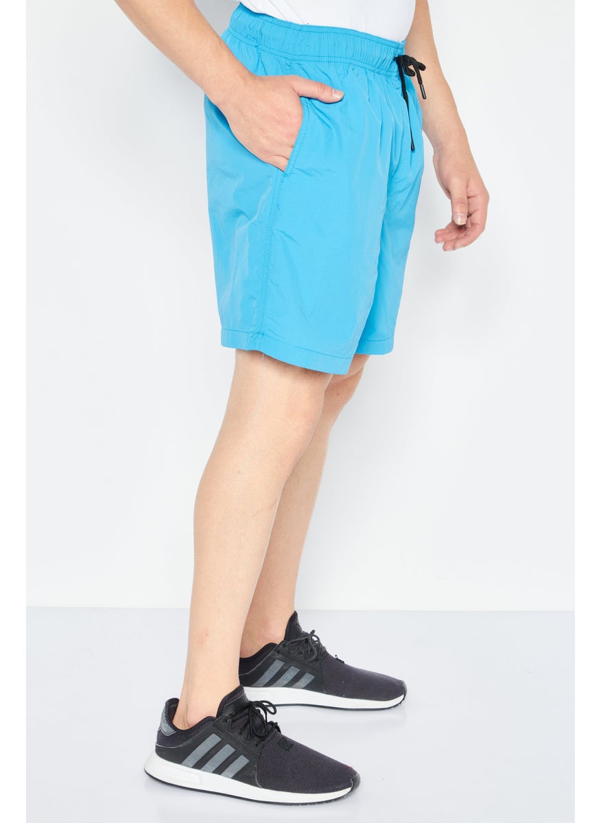 Men Plain Basic Shorts, Blue - pzsku/Z230EDEC2E07AFADF41CEZ/45/_/1724351008/e401e007-eacd-4acc-ae36-fe25f82277ce