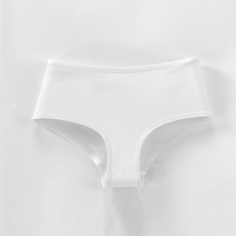 Anti-Chafe Full Cotton Ladies Panties 7-Black - Image 2