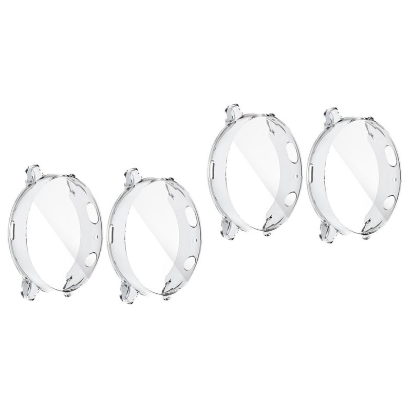 Transparent Watch Case Cover 4pcs 4 4x4 4 cm TPU Flexible Scratch Protection - Image 2