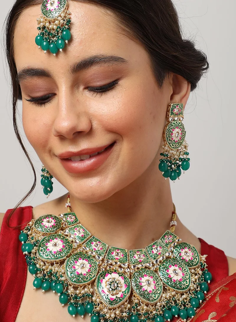 Wedding And Festival Artificial Jewellery Set
