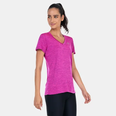 UNDER ARMOUR Women's Tech™ Twist V-Neck Training T-Shirt