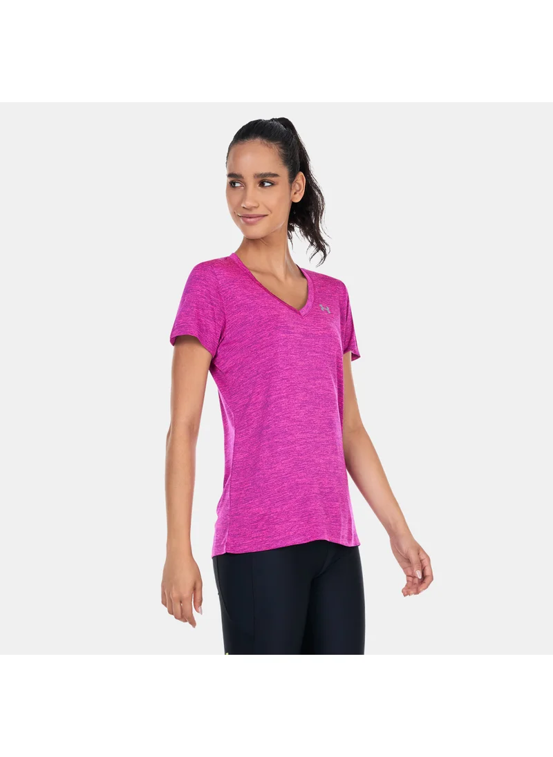 UNDER ARMOUR Women's Tech™ Twist V-Neck Training T-Shirt