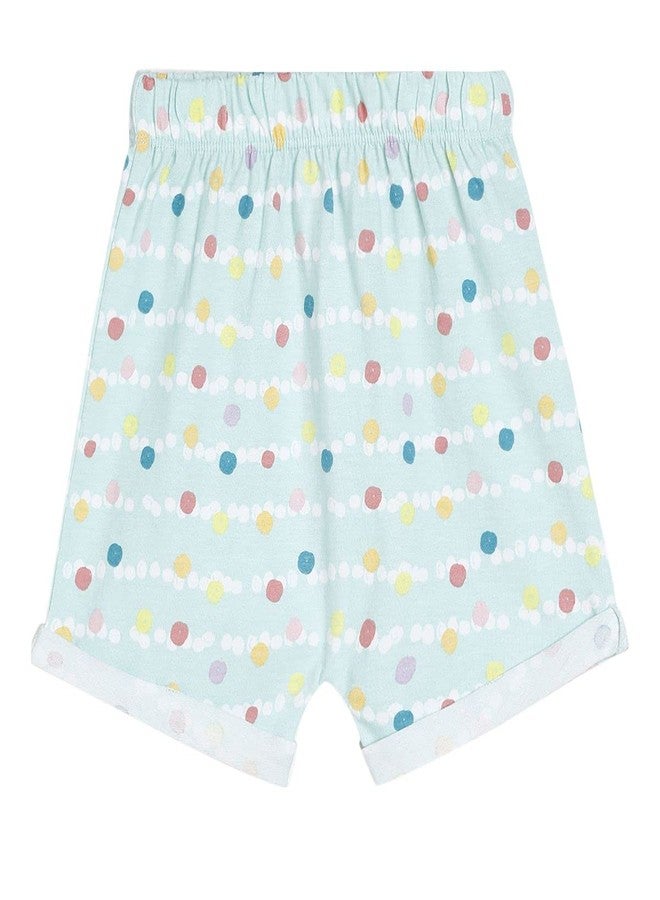 miniklub Baby Knitted Cotton Multi Color Short, Pack Of 3 (3-6M) - Image 4