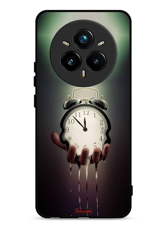 Tolwak Realme 14 Pro Plus 5G Protective Case Cover Clock
