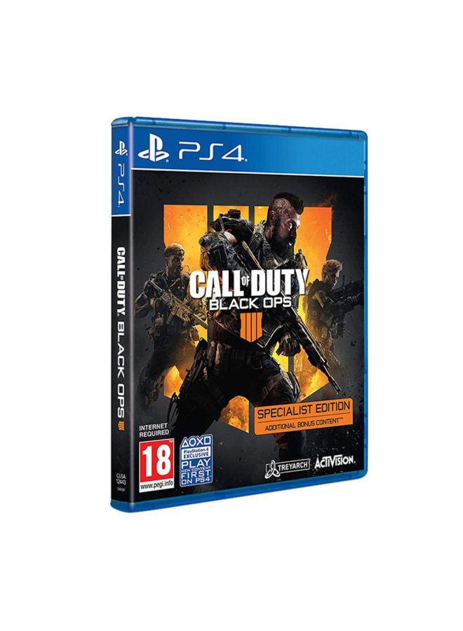 أكتيفجن لعبة Call Of Duty: Black OPS IV Specialist Edition اللغة الإنجليزية/ العربية (النسخة السعودية) - playstation_4_ps4 - Image 2