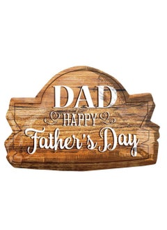 Father's Day Wood Marquee SuperShape Balloon 71x45cm
