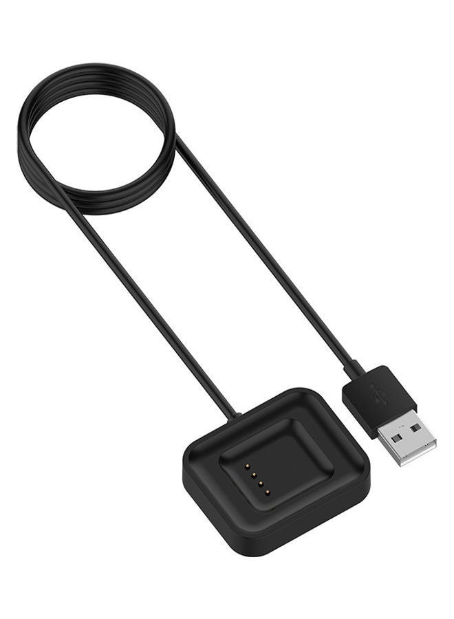 NIBEMINENT USB Magnetic Charging Dock Charger Cable for Xiaomi Smart Watch Black  - Image 1