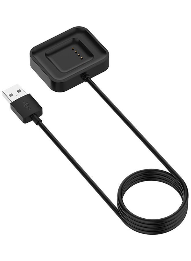 NIBEMINENT USB Magnetic Charging Dock Charger Cable for Xiaomi Smart Watch Black  - Image 3