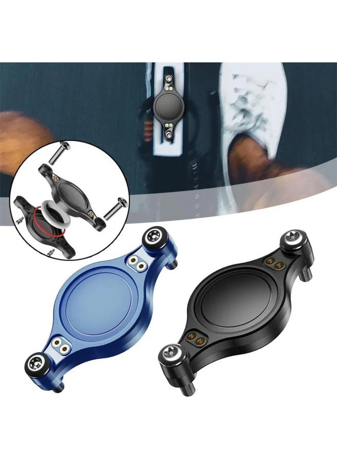 Generic - Applicable Bicycle Bracket Locator Airtag Protective Cover Anti-theft IP8 Waterproof For Apple Airtag Protective Cover-Color:Blue - Image 1
