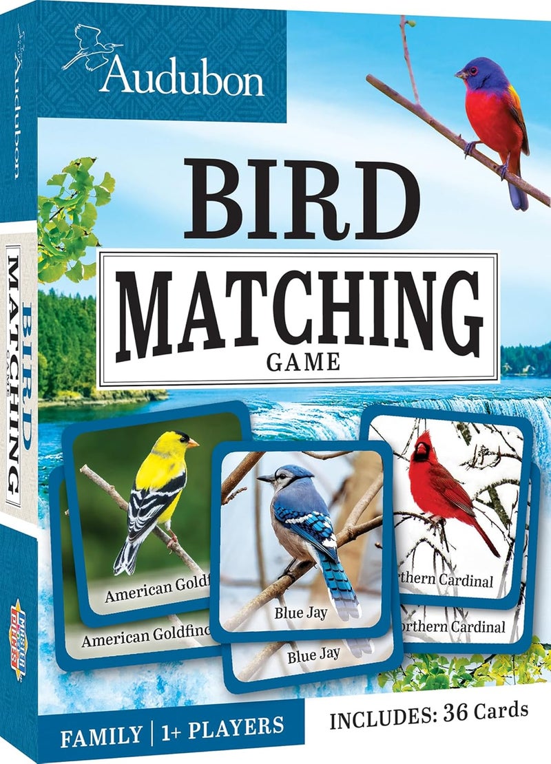 MasterPieces Officially Licensed Audubon Picture Matching Card Game for Kids and Families - Image 2
