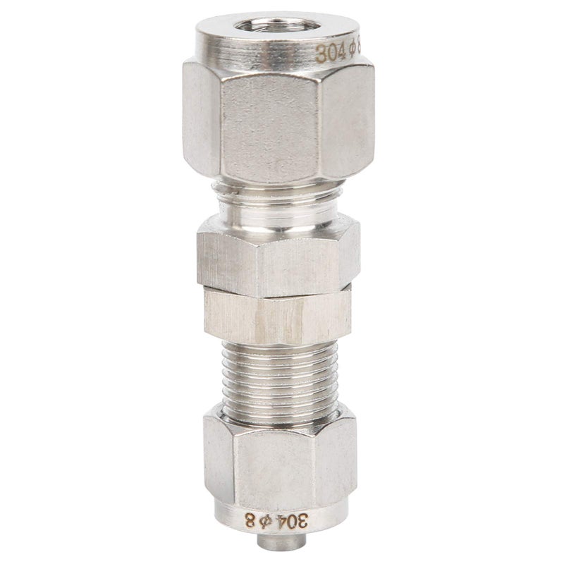 F10x8 4Pcs Stainless Steel Ferrule Compression Fittings High Pressure Tubing Reusable No Weld - Image 5