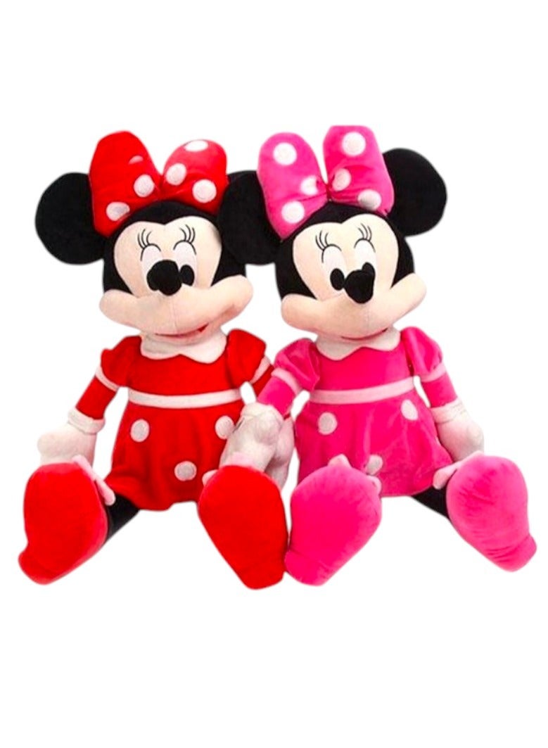 Minnie Mouse 2-Piece Minnie Mickey Mouse Animal Plush Toy 35cm - Image 2