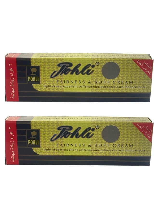 بوهلي قطعتين من كريم بتركيبة خفيفة لتنقية وتنعيم البشرة 31x2 غرام