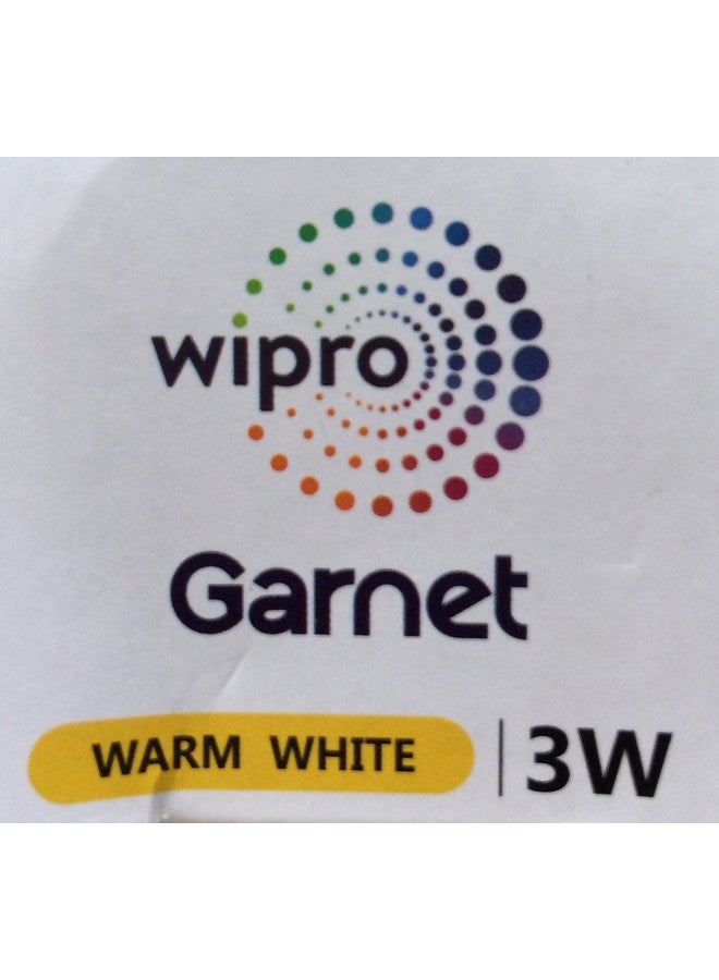 WIPRO مصباح وِيبرو غارنيت 3 واط قاعدة E27 شفاف شمعة LED | أبيض دافئ (2700K) | عبوة من 10 | بصرية شفافة لتأثير متلألئ | مصباح LED خيطي للمنزل، المكتب، الثريا، ظل مصباح زخرفي - Image 5