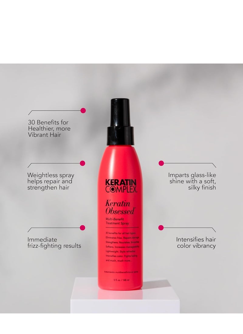 KERATIN COMPLEX Keratin Complex - Keratin Obsessed Multi-Benefit Treatment Spray - 5 fl oz  - Image 3