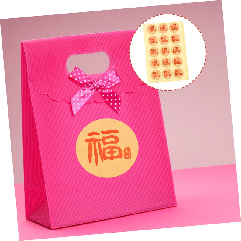 Multi Color Chinese New Year Sealing Stickers 3 5X3 5X0 1CM Red Adhesive Labels For Spring Festival Home Party Decoration - Image 5