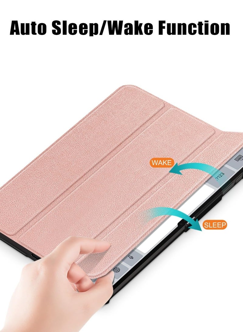 Excefore Ultra Slim Tri-Fold Smart Tablet Case for Samsung Galaxy Tab S9 Ultra 14.6 Inch 2023 (SM-X910/X916B/X918U), Hard PC Back Shell Folio Case Cover with Auto Sleep Function - Image 3