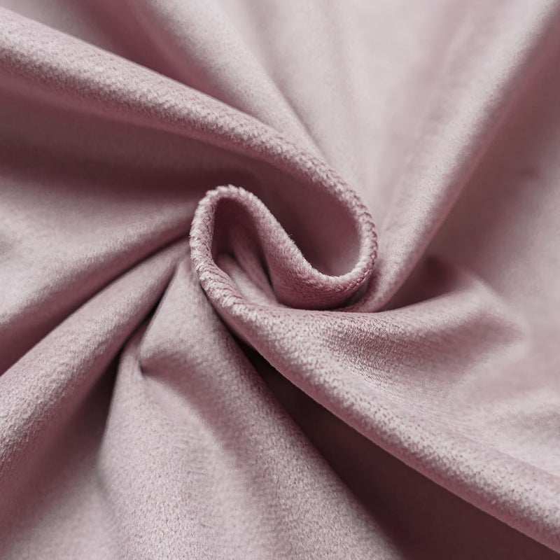 NiNi ALL Decorative Throw Pillow Covers Velvet 28x28 Inch Pack of 2 Dusty Pink Cushion Covers Soft for Couch Sofa Bedroom Living Room Outdoor - Image 5
