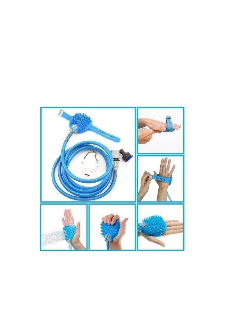 Pet bathing tool, shower 2 in 1 functional pet tool sprayer and scrubber indoor/outdoor use - pzsku/Z23109C7C57B2C789B9BFZ/45/_/1721210740/6a8ef616-a6d9-476c-8632-671666c1bd02