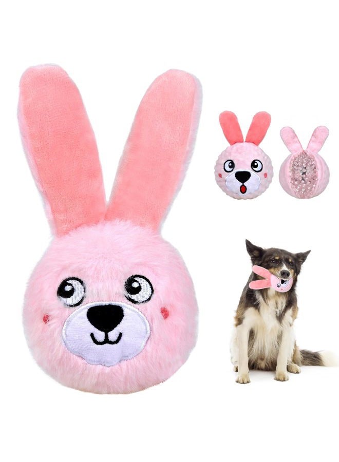 fida Squeaky Dog Toys for Aggressive Chewers 3 in 1 Dog Chew Toys with 3 Layers Interactive Dog Toys for Large Dogs Balls Keep Them Busy for p - Image 1