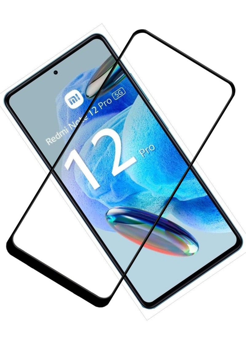 ACLIX Antistatic ESD Dustproof Premium Quality High Definition Tempered Glass Screen Protector Designed For Xiaomi Redmi Note 12 Pro - Image 1