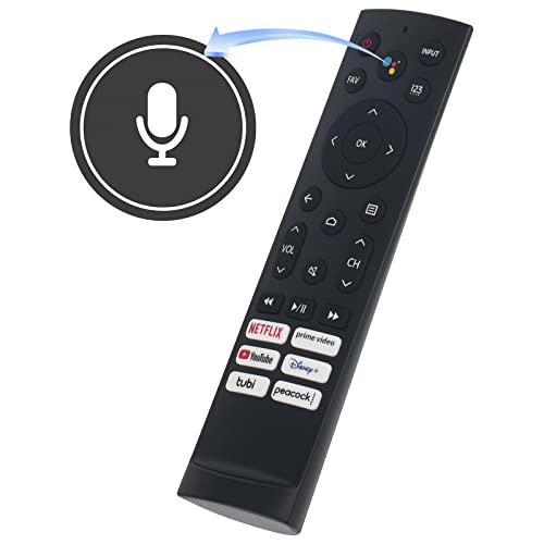 PERFASCIN ERF3A90 Replacement Voice Remote Control fit for Hisense 85U7H 55U7G 65U7G 75U9DG 75U7G U7G U9G U8 U7H QLED Series 4K ULED Android Smart TV 55A76K 75A76K - Image 5