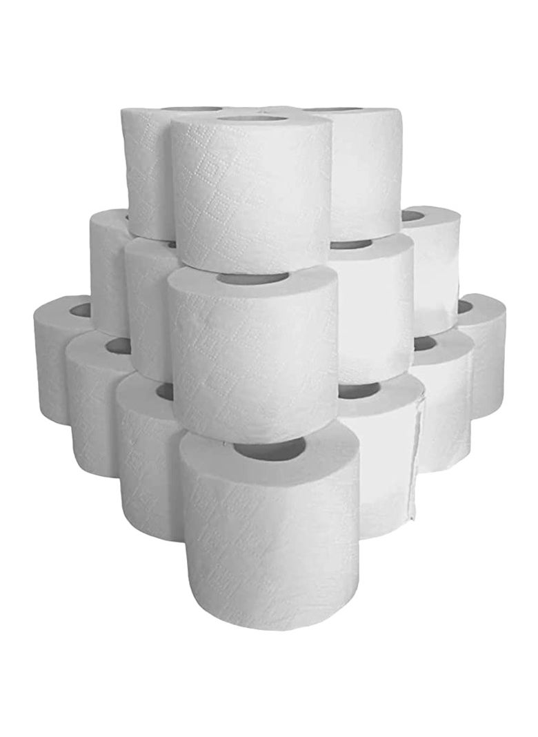 Eco care Toilet Rolls 100 x 150 Sheets 2 Ply Tissue Paper -Embossed with Superior Highly Absorbency…  - Image 1