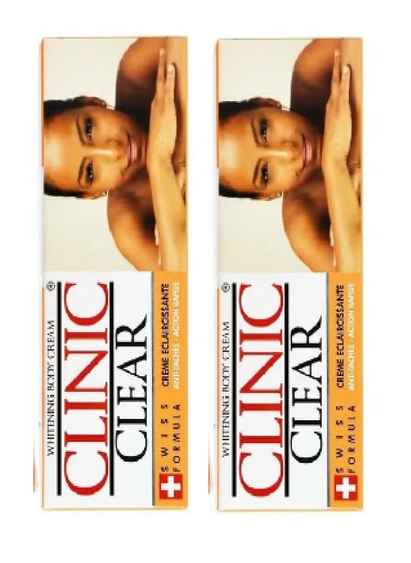 Clinic Clear Set Of Two Pieces Whitening Body Cream 2X50 grams  - Image 1