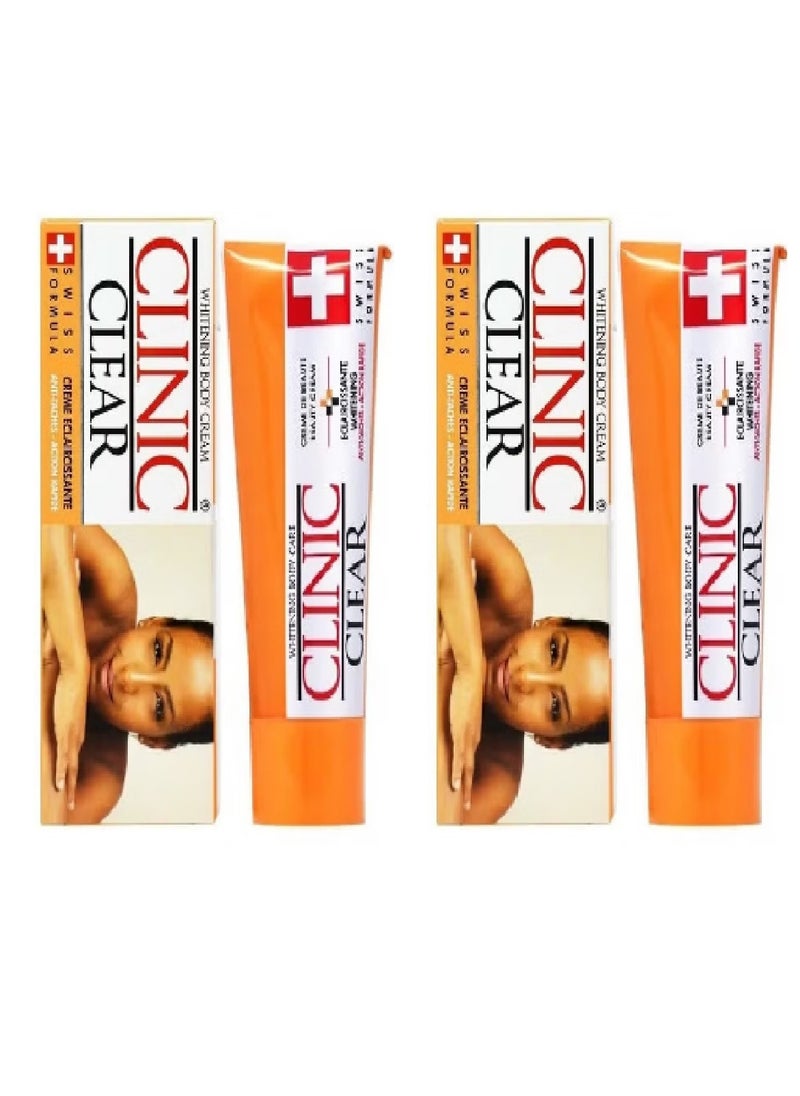 Clinic Clear Set Of Two Pieces Whitening Body Cream 2X50 grams  - Image 2