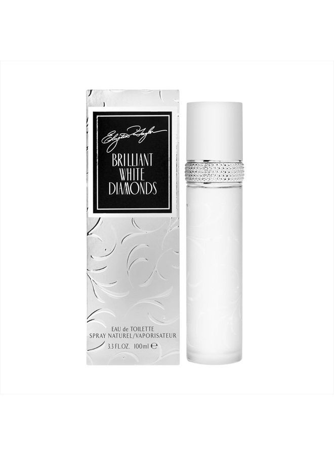 Elizabeth Taylor White Diamonds Brilliant Women's Eau de Toilette Spray, 3.3 Fl Oz, Pack of 1 - Image 4